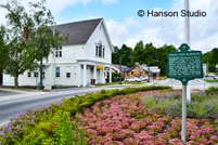 Dublin, NH - Town Hall and Sign